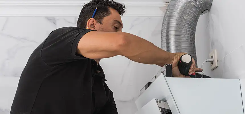 Precision In-wall Dryer Vent Cleaning & Rerouting Corrections in Monterey Park, CA